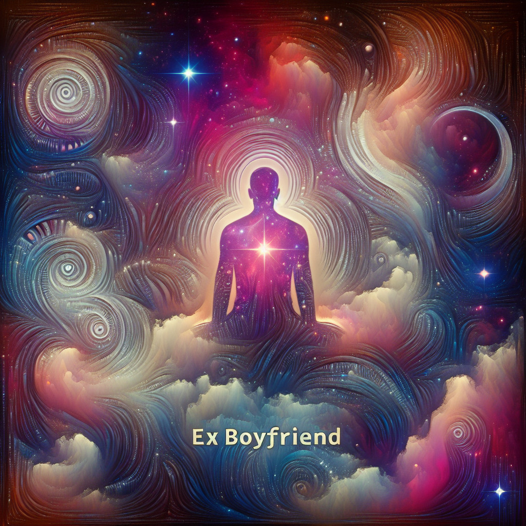 Künstlerische Interpretation des Traumsymbols: Exfreund