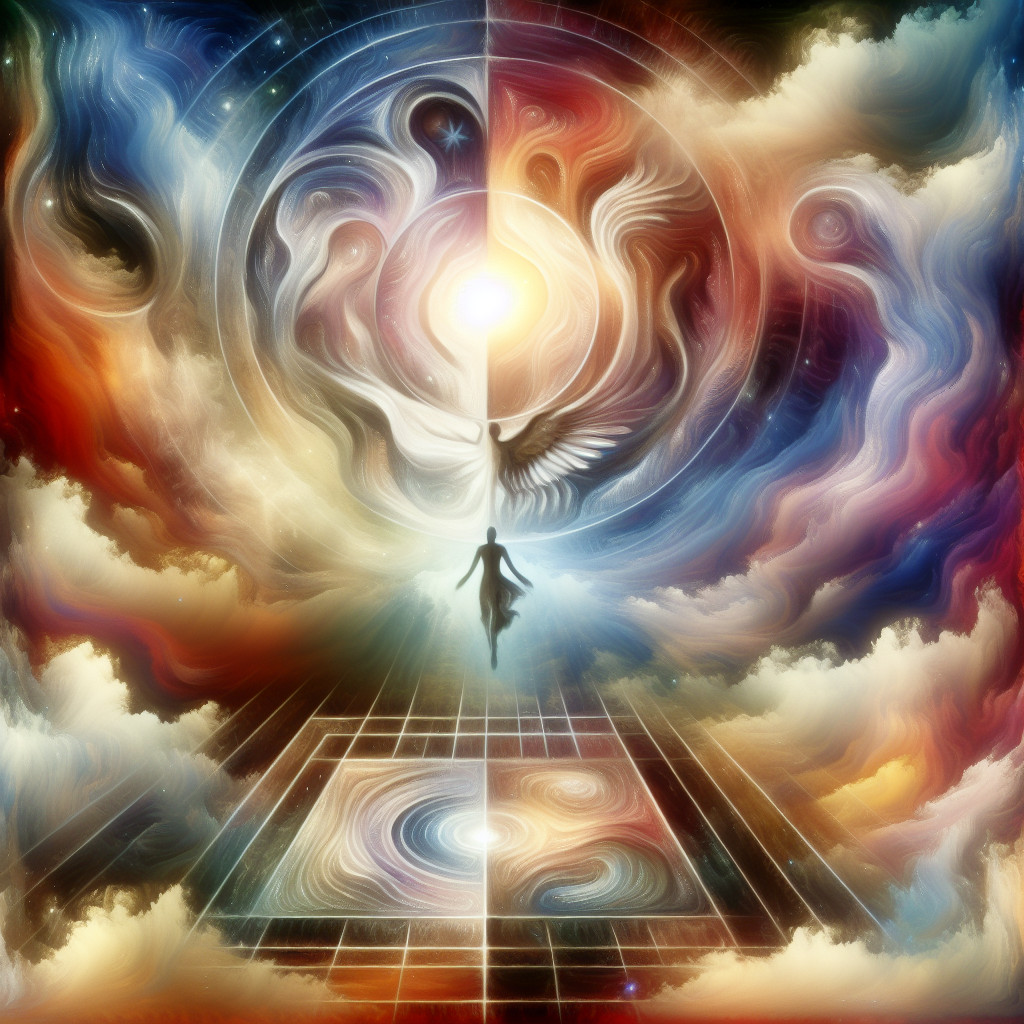 Künstlerische Interpretation des Traums: Eine Schüssel voll knackiger Kirschen. Als ich sie...